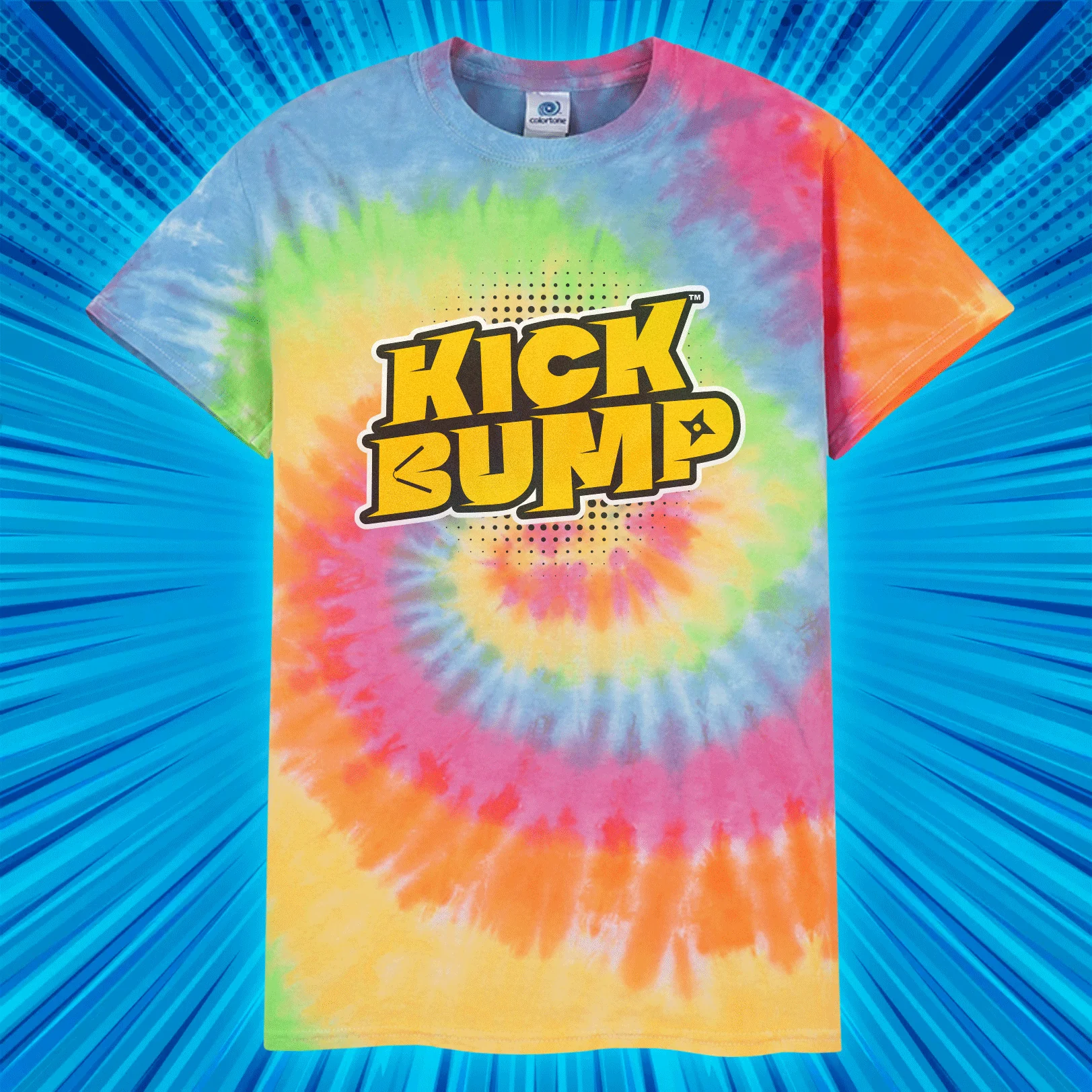 Kickbump Youth Tie Dye T-Shirt - Image 3