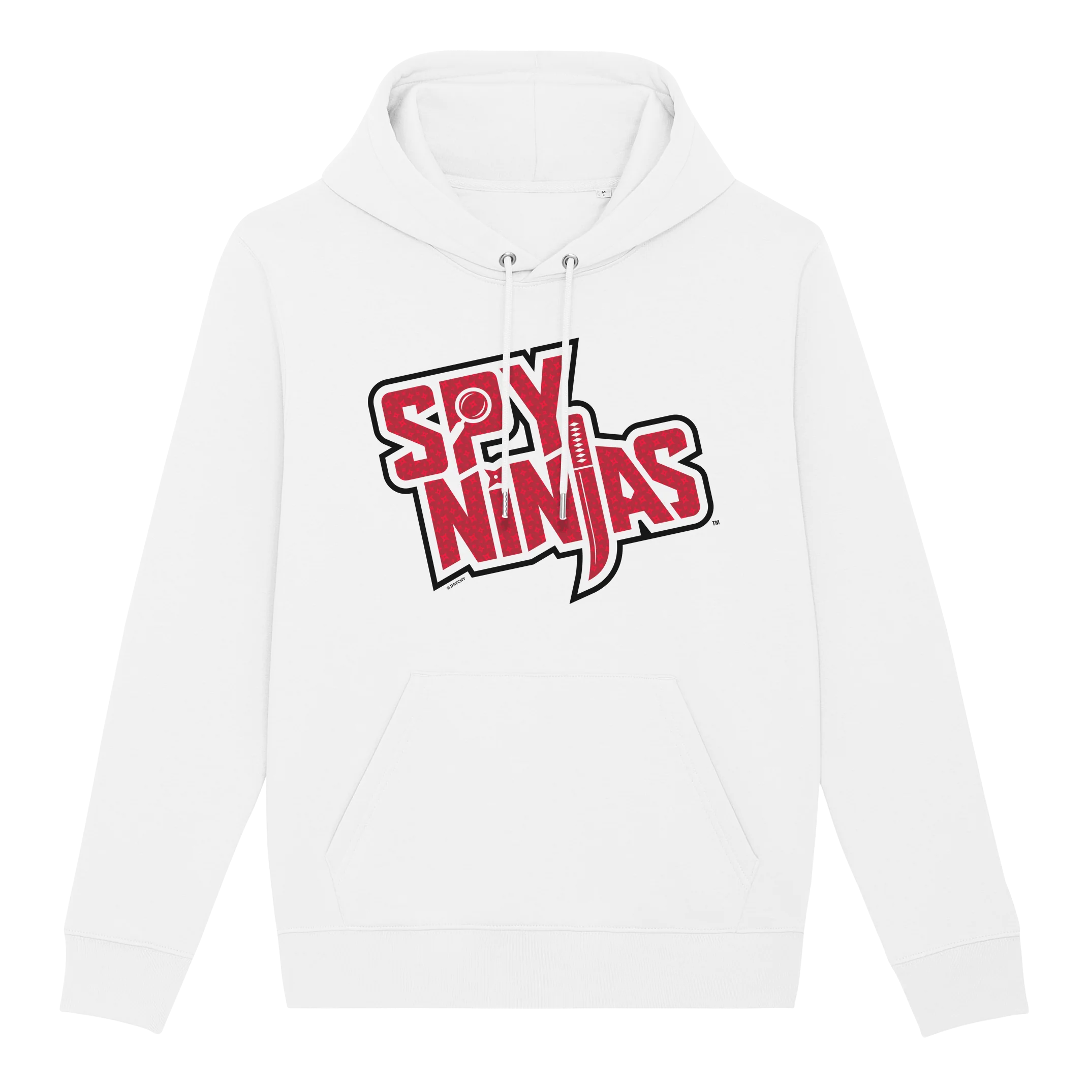 SPY NINJAS PATTERN MIDWEIGHT HOODED SWEATSHIRT
