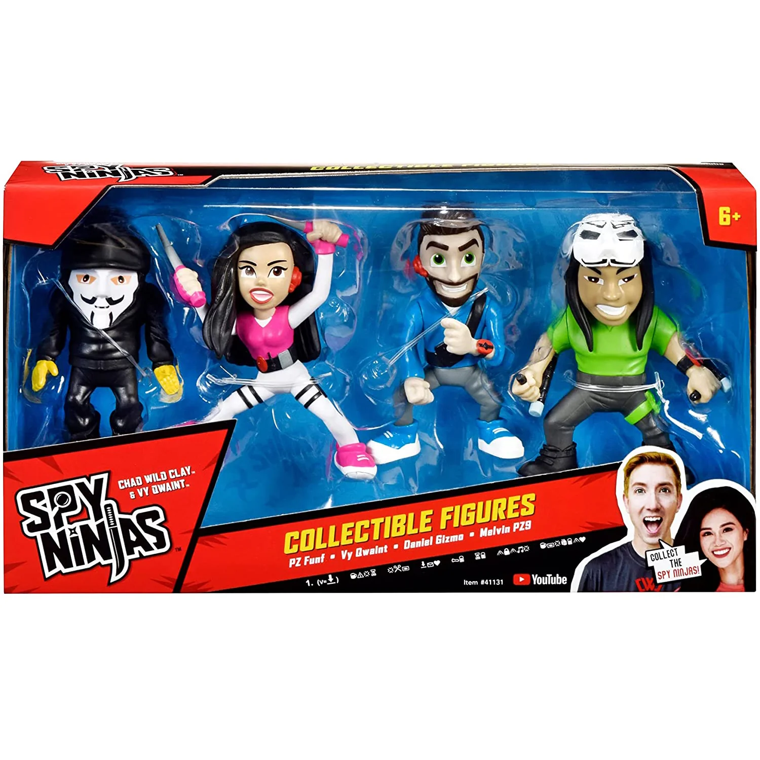 Spy Ninjas Collectible Figure 4-Pack with Vy - Image 7