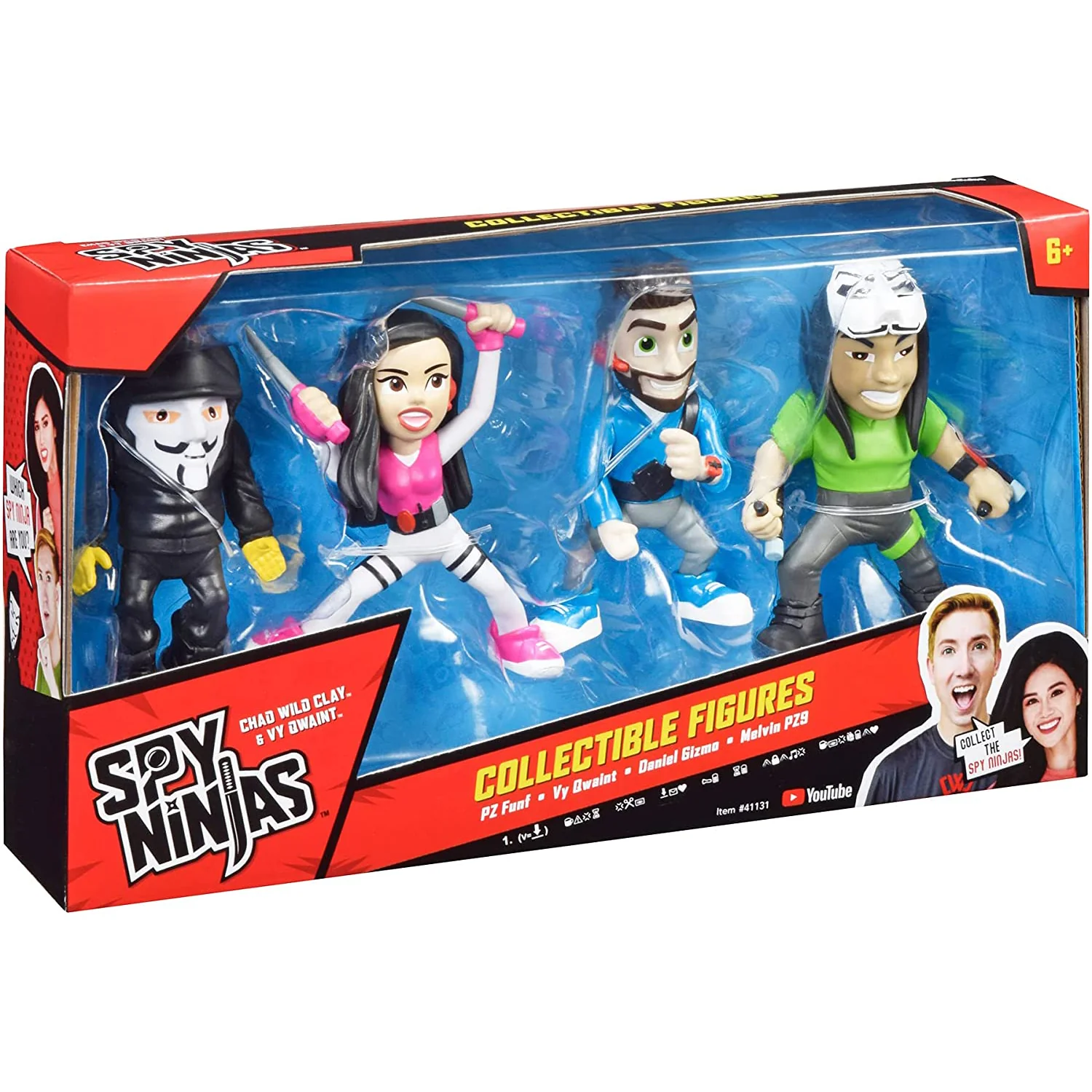 Spy Ninjas Collectible Figure 4-Pack with Vy - Image 8
