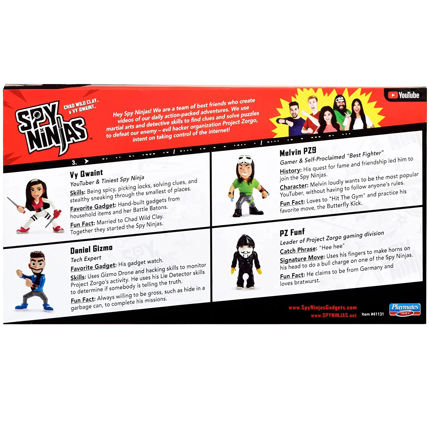 Spy Ninjas Collectible Figure 4-Pack with Vy - Image 9