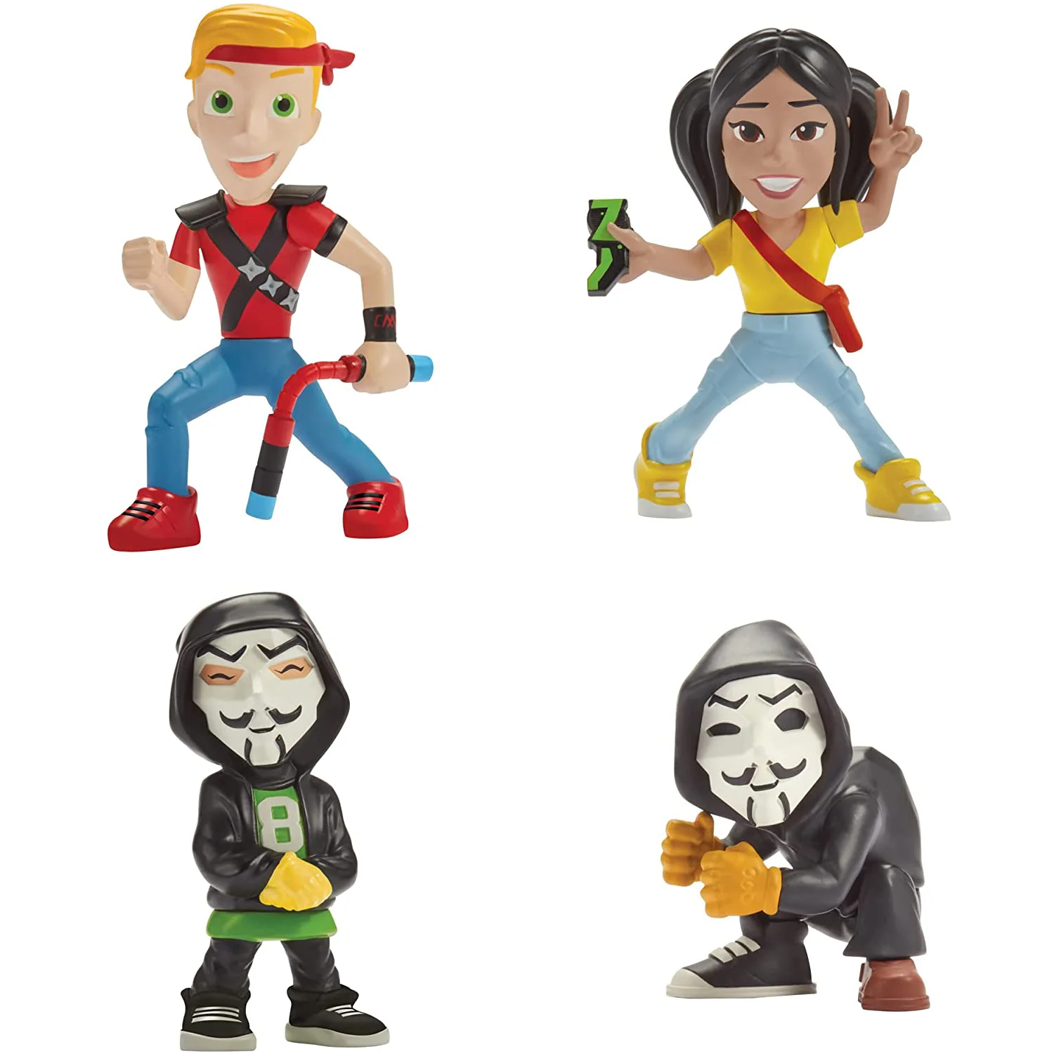 Spy Ninjas Collectible Figure 4-Pack with Chad - Image 4