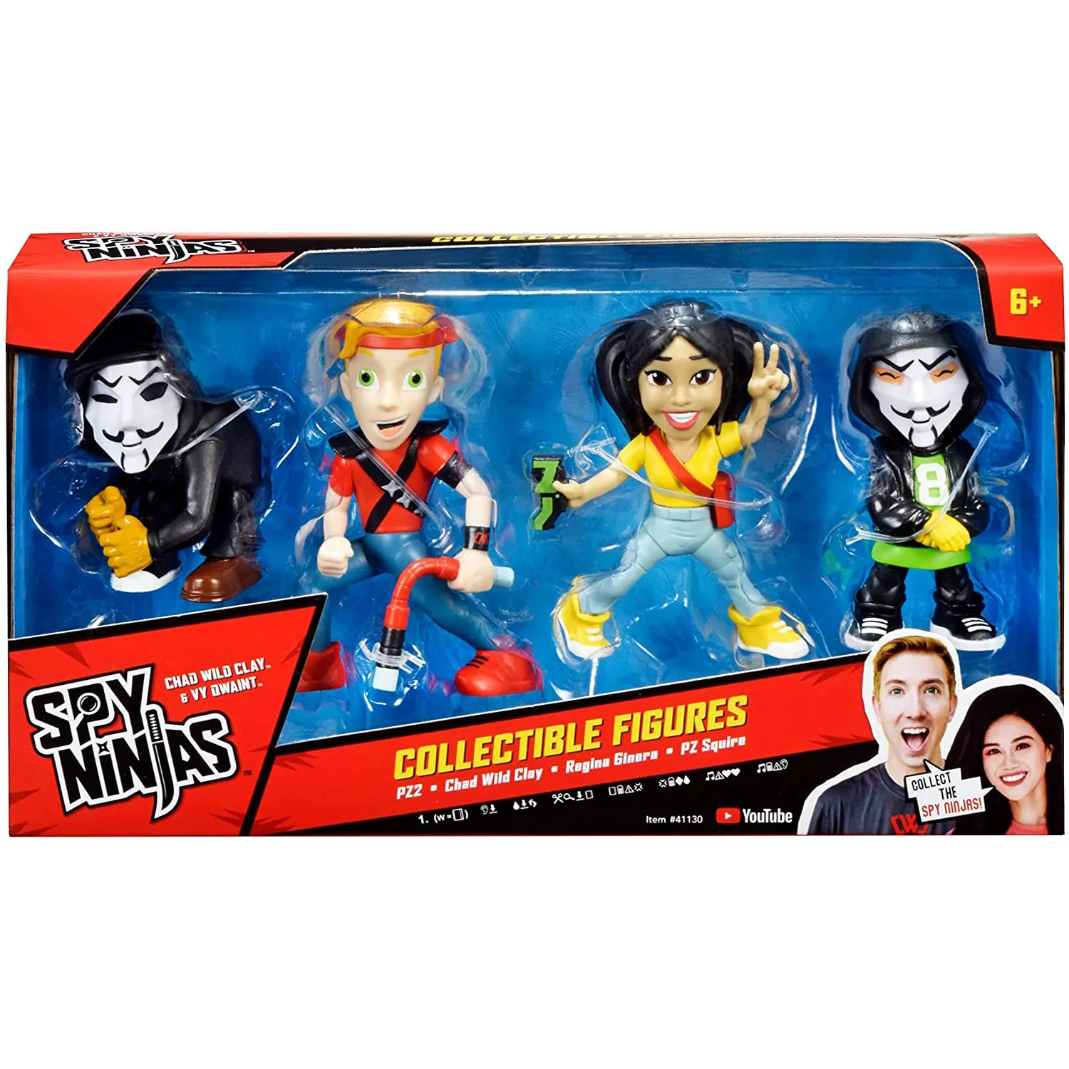 Spy Ninjas Collectible Figure 4-Pack with Chad - Image 6
