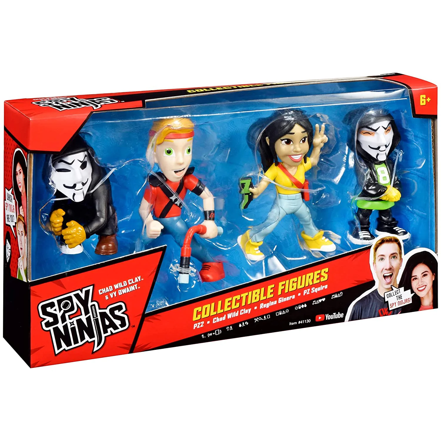 Spy Ninjas Collectible Figure 4-Pack with Chad - Image 7