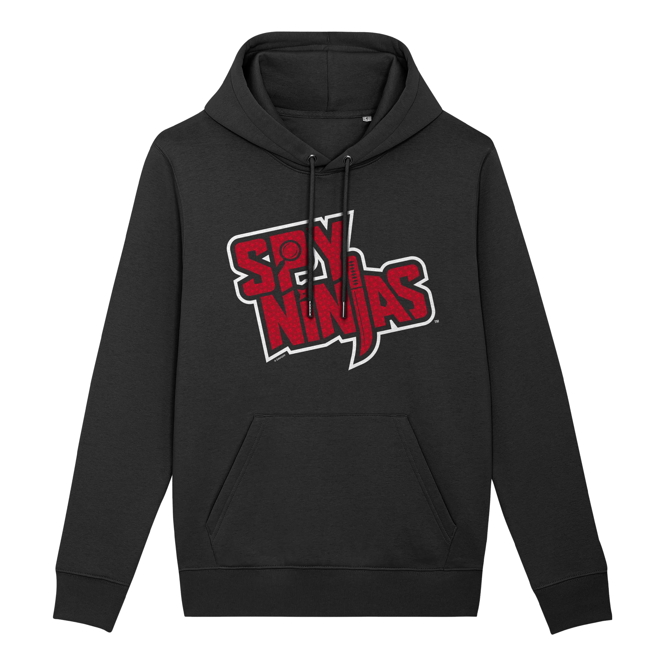 SPY NINJAS PATTERN MIDWEIGHT HOODED SWEATSHIRT