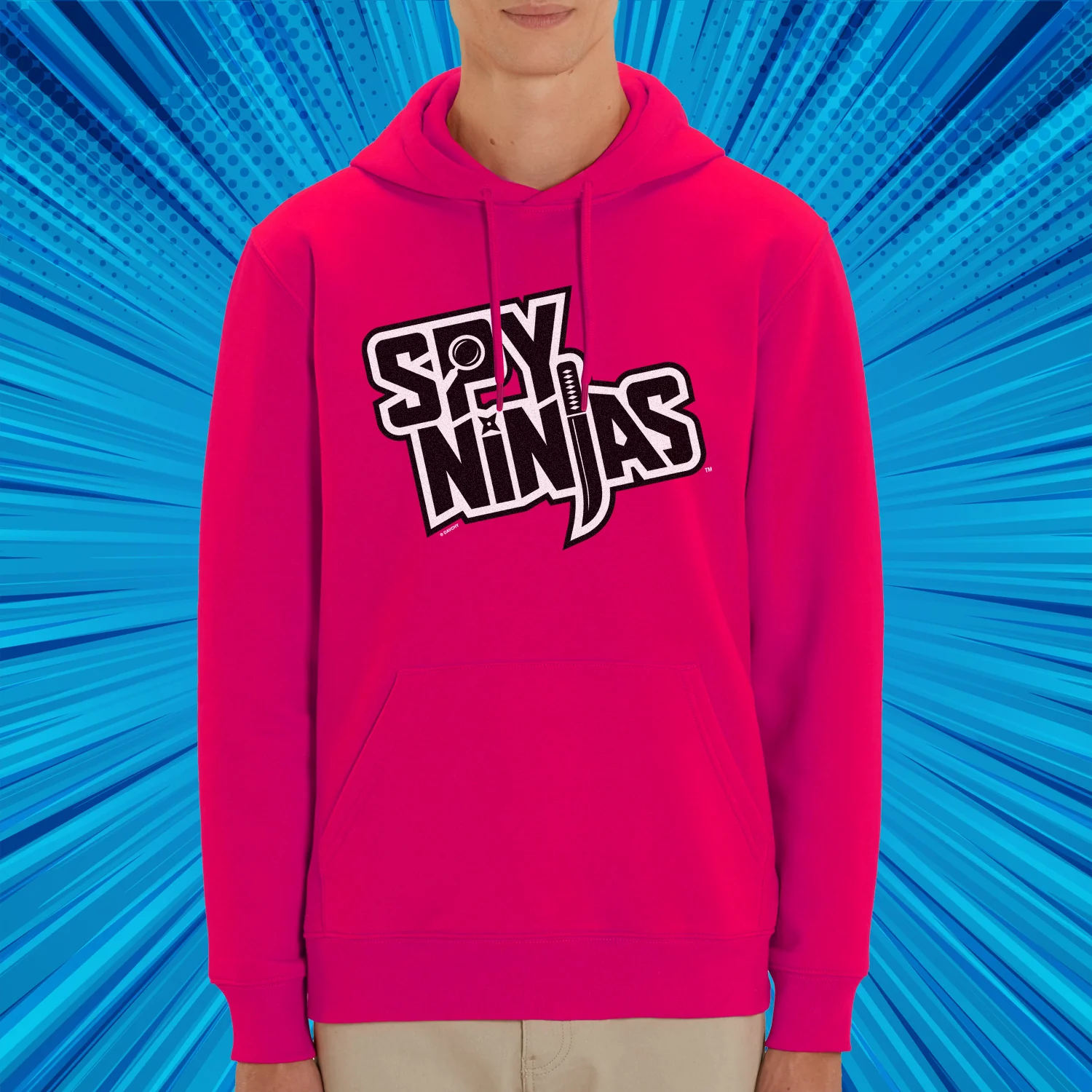 Spy Ninjas Team Colors - Adult Hoodie - Image 3