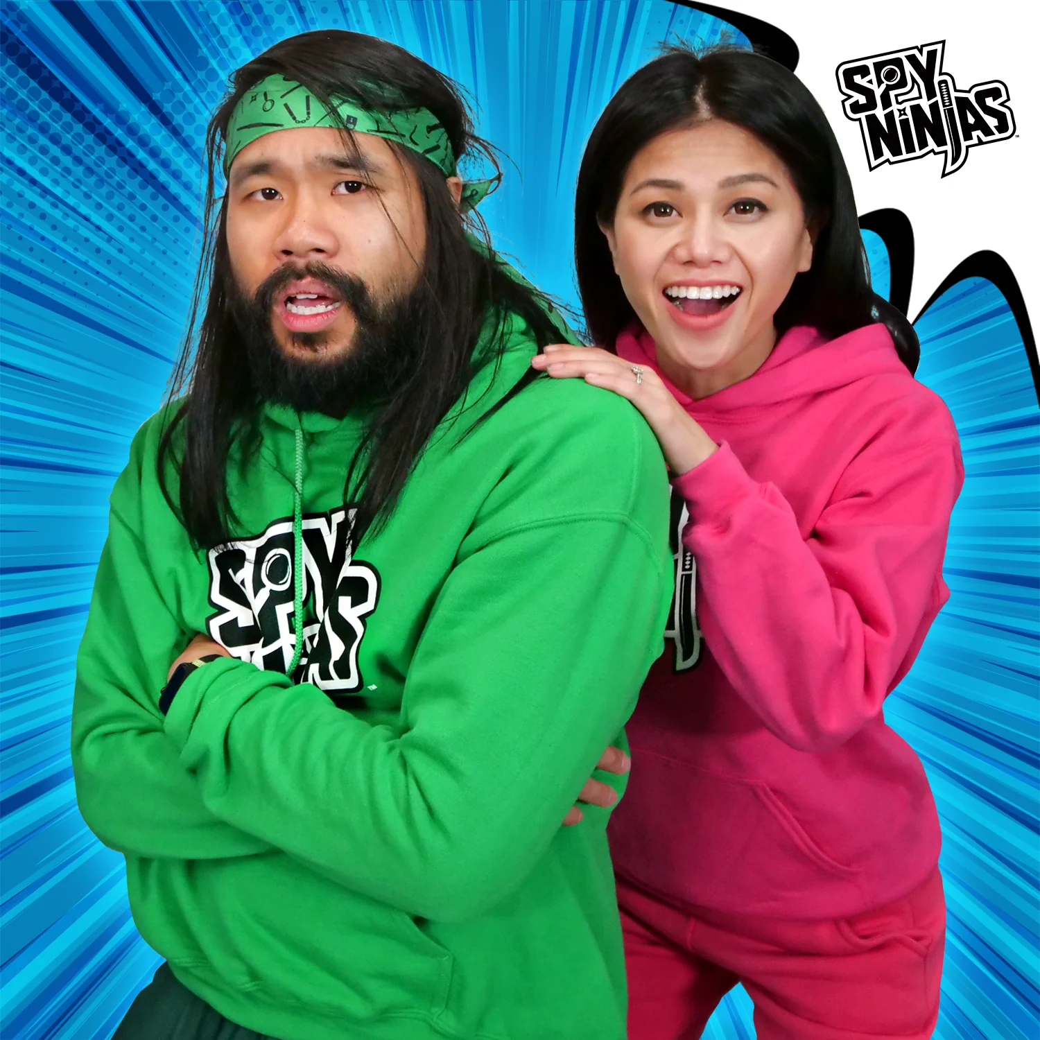 Spy Ninjas Team Colors - Adult Hoodie - Image 6