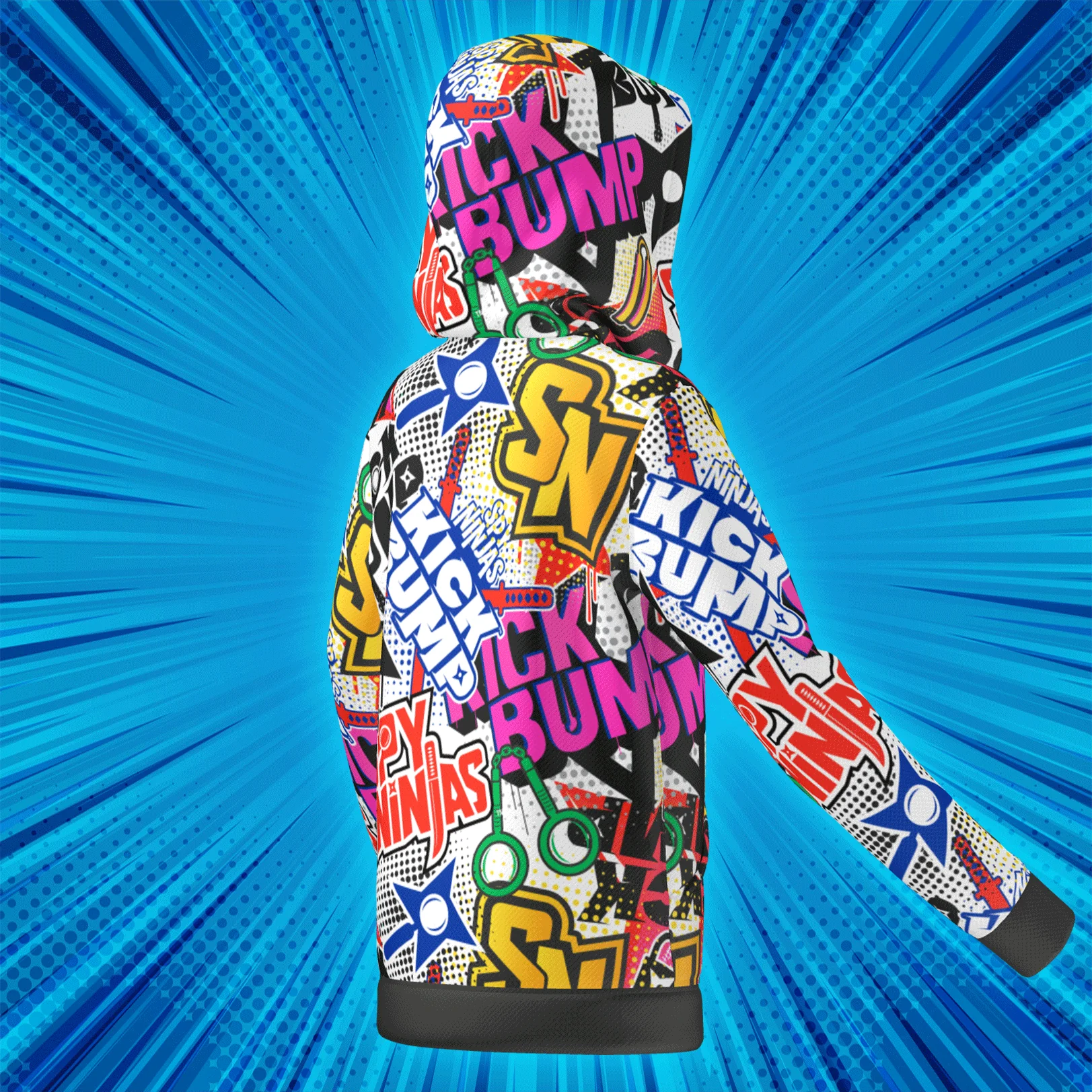 Spy Ninjas x Kick Bump Youth Zip Hoodie + Backpack Bundle - Image 6